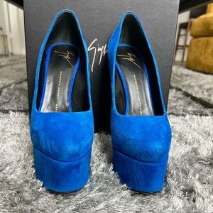 Giuseppe Zanotti DEBRA 105 CAMOSCIO IN KLEIN